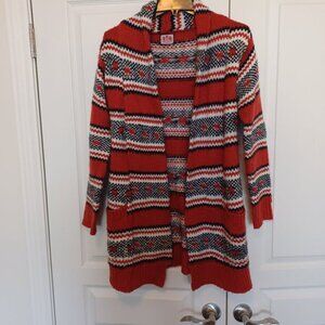Juicy Couture Wool Chunky Cardigan Sweater Size S